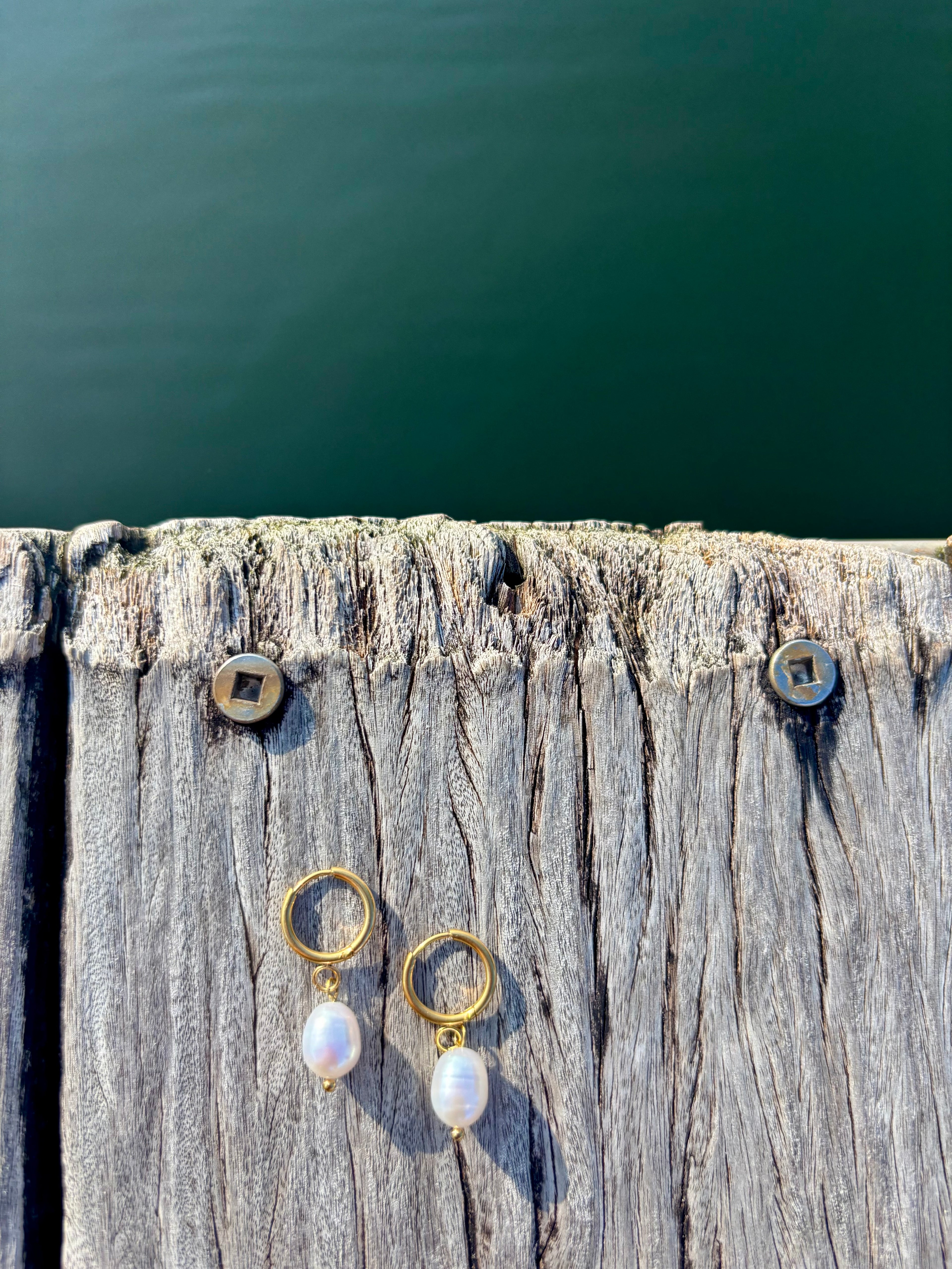 pearl earrings