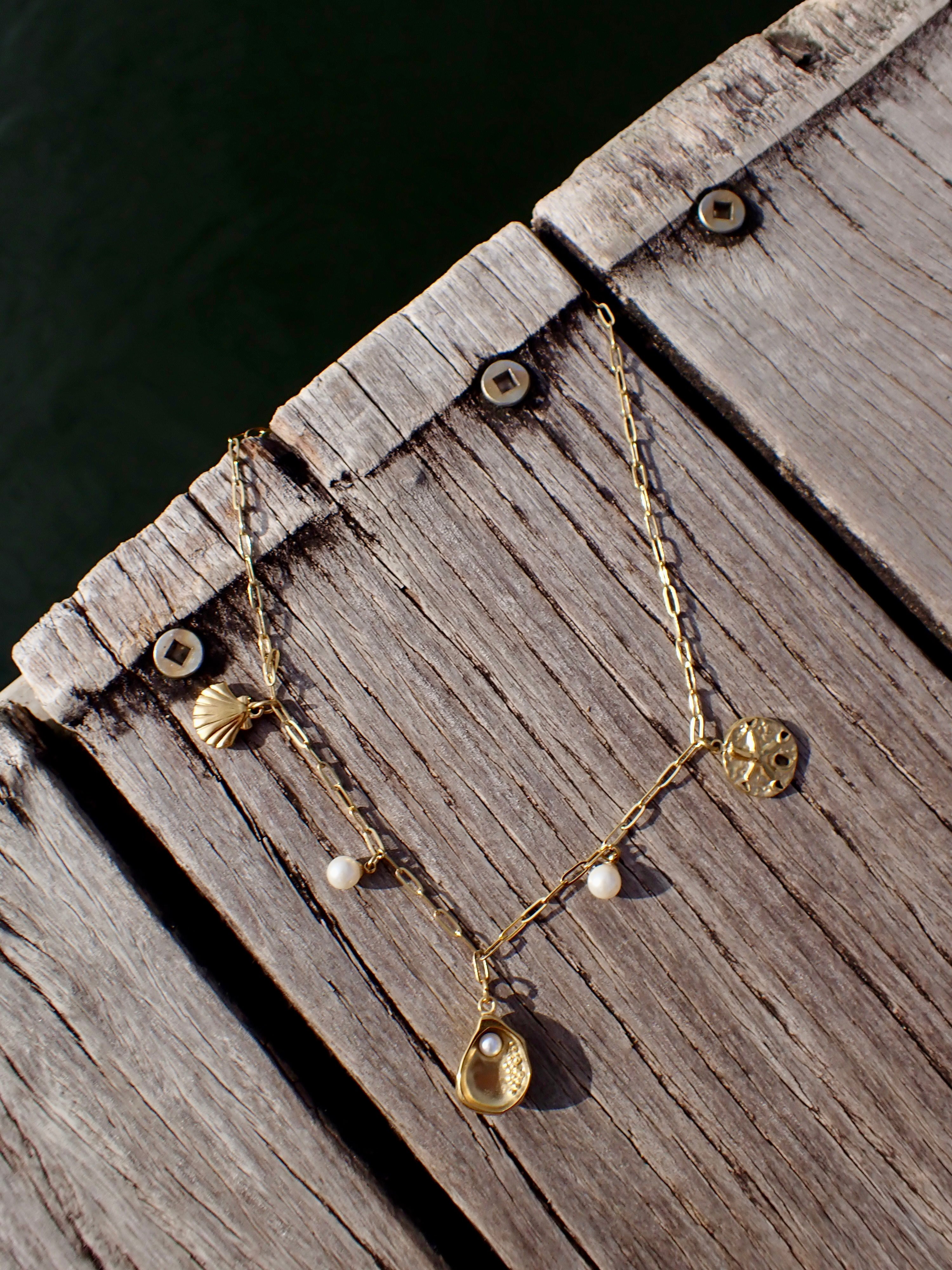ocean charm necklace