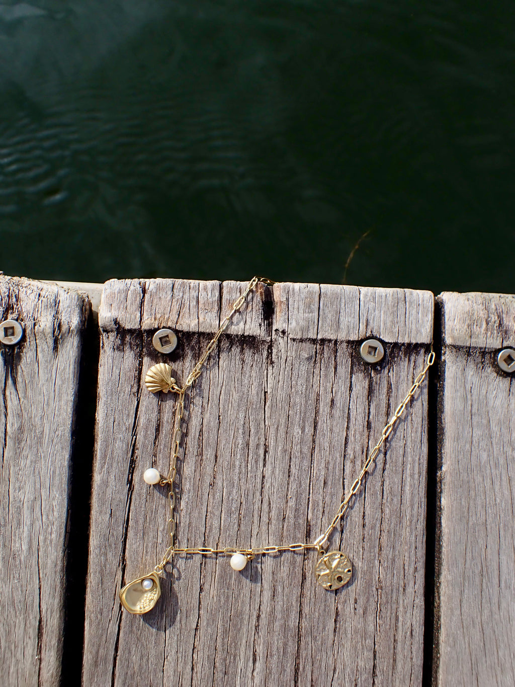ocean charm necklace